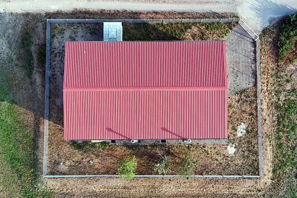 Luftaufnahme Kraftstation