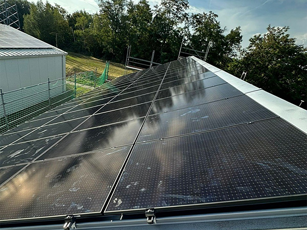 Photovoltaikanlage, Rechengebäude Verbandskläranlage