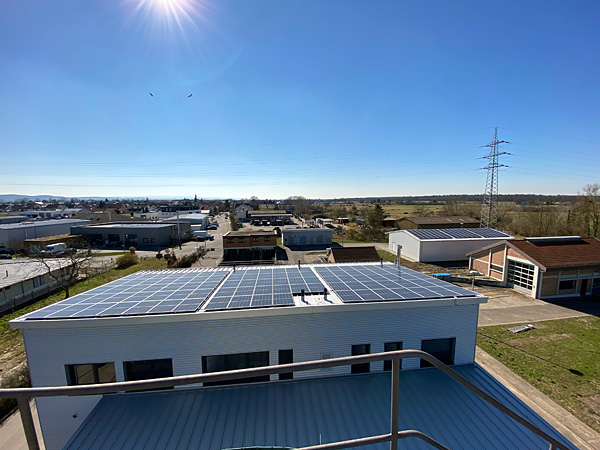 Photovoltaikanlage Betriebsgebäude, Verbandskläranlage