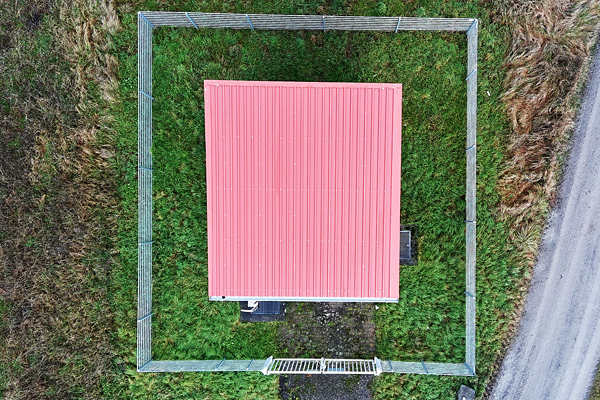 Luftaufnahme Hebewerk 1A Staffort